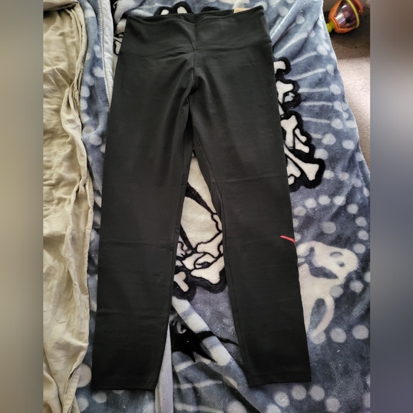 Vs pink glitter script logo leggings, size xl. NWT. - Picture 6 of 13